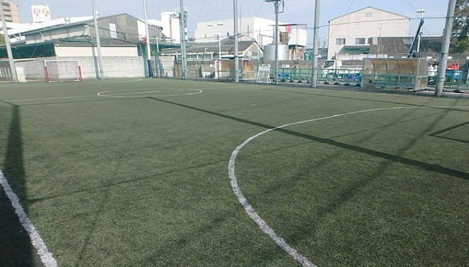 フットサル場メンテナンス工事 ソイルリサイクル工業 フットサル場メンテナンス工事 ソイルリサイクル工業
