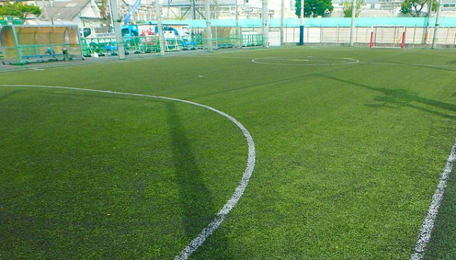 フットサル場メンテナンス工事 ソイルリサイクル工業 フットサル場メンテナンス工事 ソイルリサイクル工業