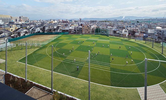 さつき学園 人工芝グラウンド新設工事 ソイルリサイクル工業 さつき学園 人工芝グラウンド新設工事 ソイルリサイクル工業