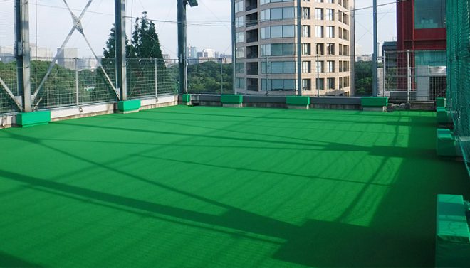 屋上人工芝敷設工事 ソイルリサイクル工業 屋上人工芝敷設工事 ソイルリサイクル工業